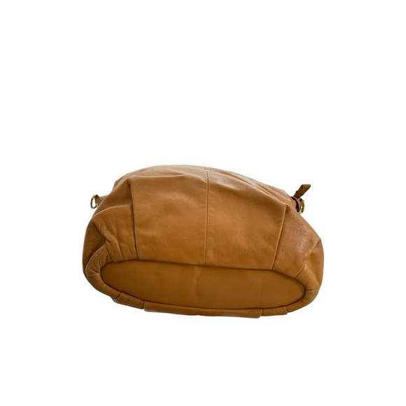 COACH Lindsay Mustard Yellow Satchel - Picture 7 of 10